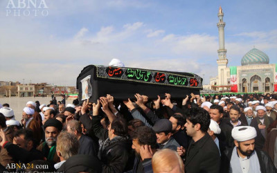 Secretary-General of AhlulBayt (a.s.) World Assembly attends at funeral c ( (27).jpg